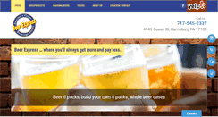 Desktop Screenshot of beerexpresshbg.com